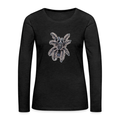 Frauen Longsleeve Tliltocatl albopilosus - Anthrazit