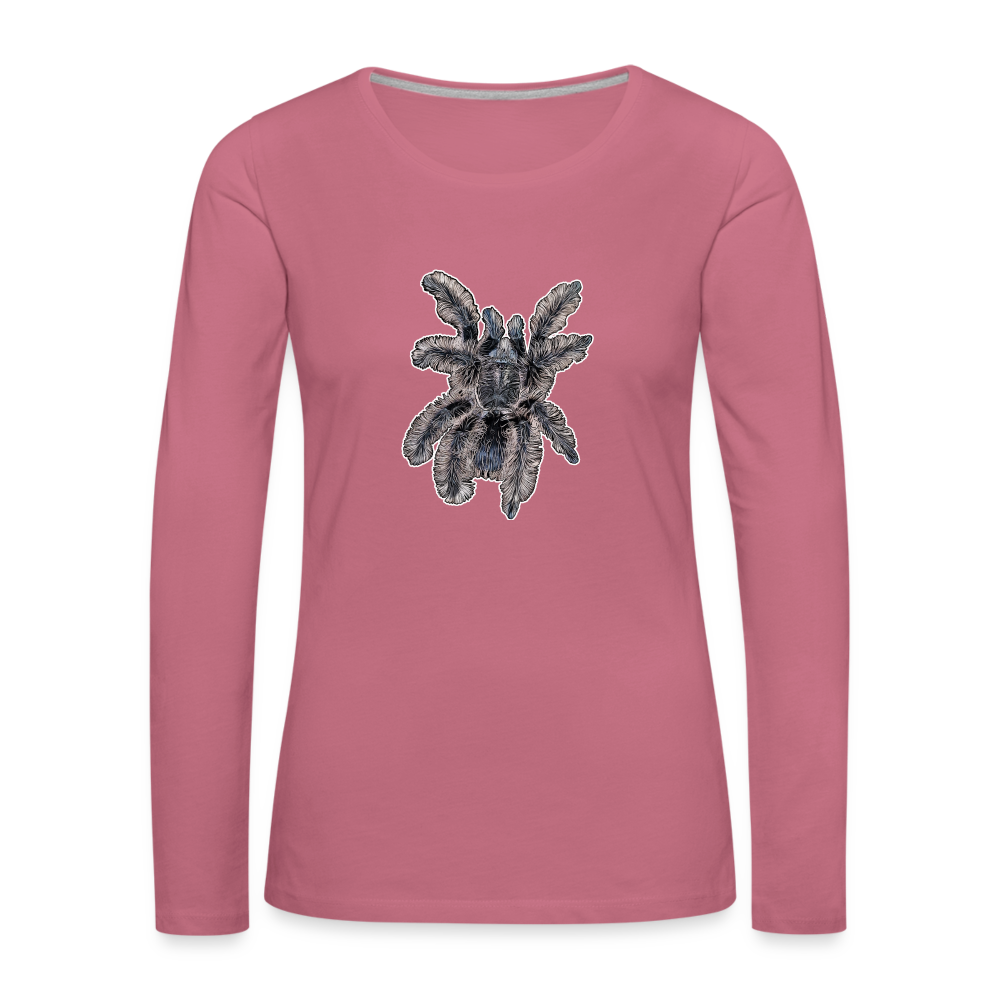 Frauen Longsleeve Tliltocatl albopilosus - Malve