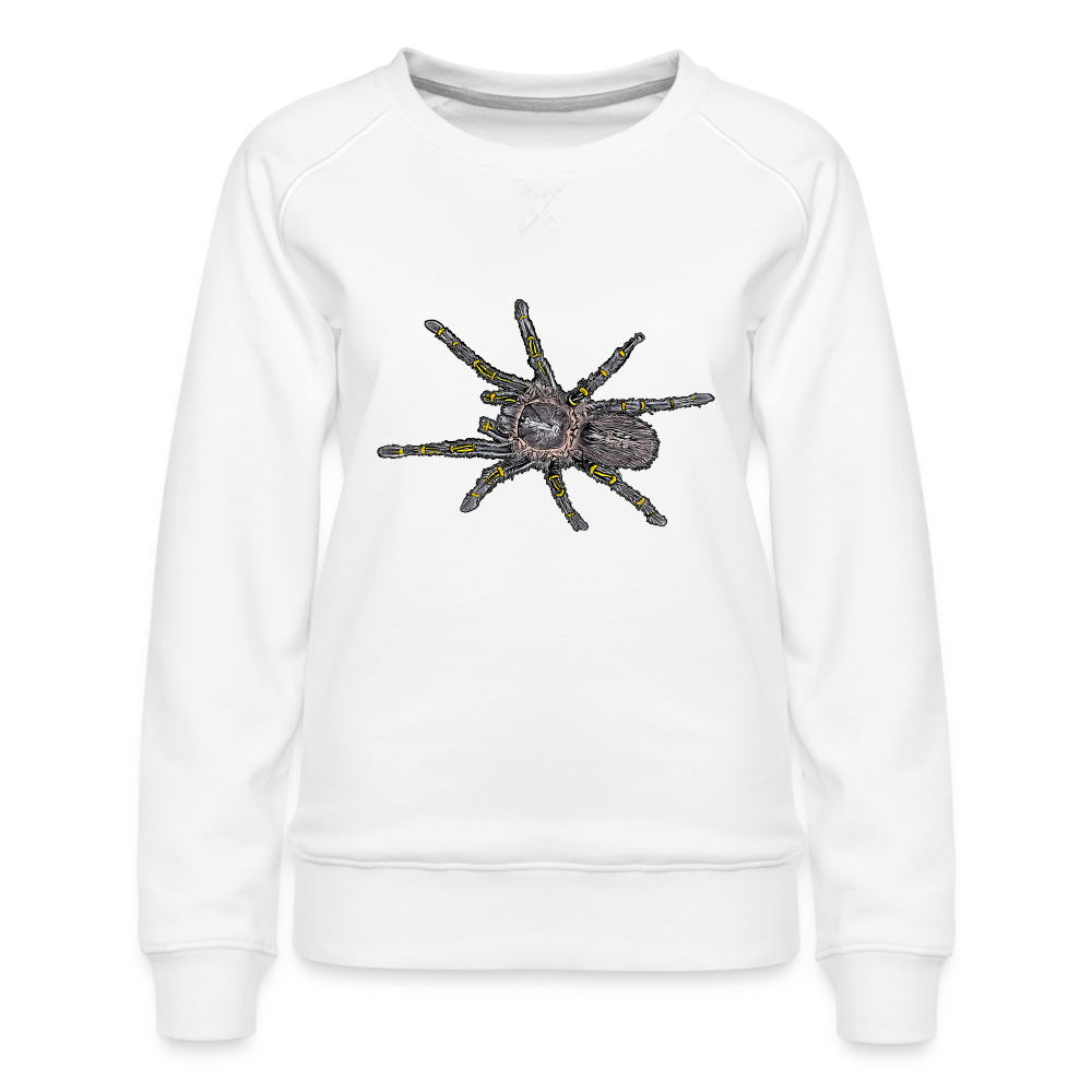 Frauen Pullover Grammostola pulchripes - weiß