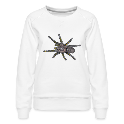 Frauen Pullover Grammostola pulchripes - weiß