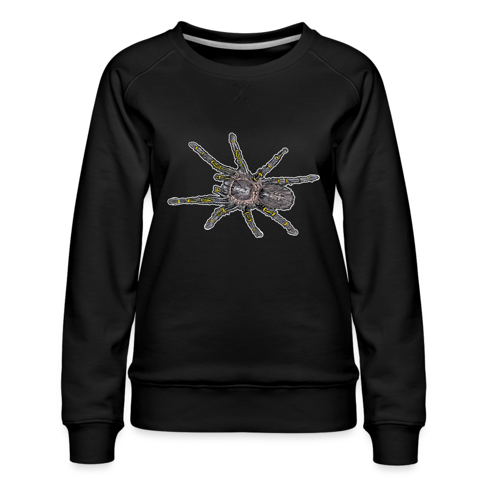Frauen Pullover Grammostola pulchripes - Schwarz