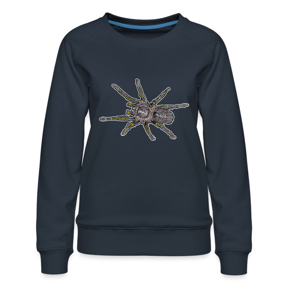 Frauen Pullover Grammostola pulchripes - Navy