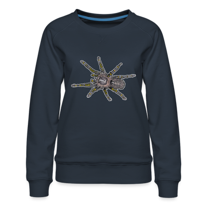 Frauen Pullover Grammostola pulchripes - Navy