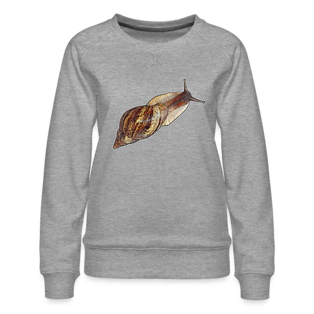 Frauen Pullover Achatina reticulata wildfarben - Grau meliert