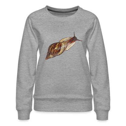 Frauen Pullover Achatina reticulata wildfarben - Grau meliert