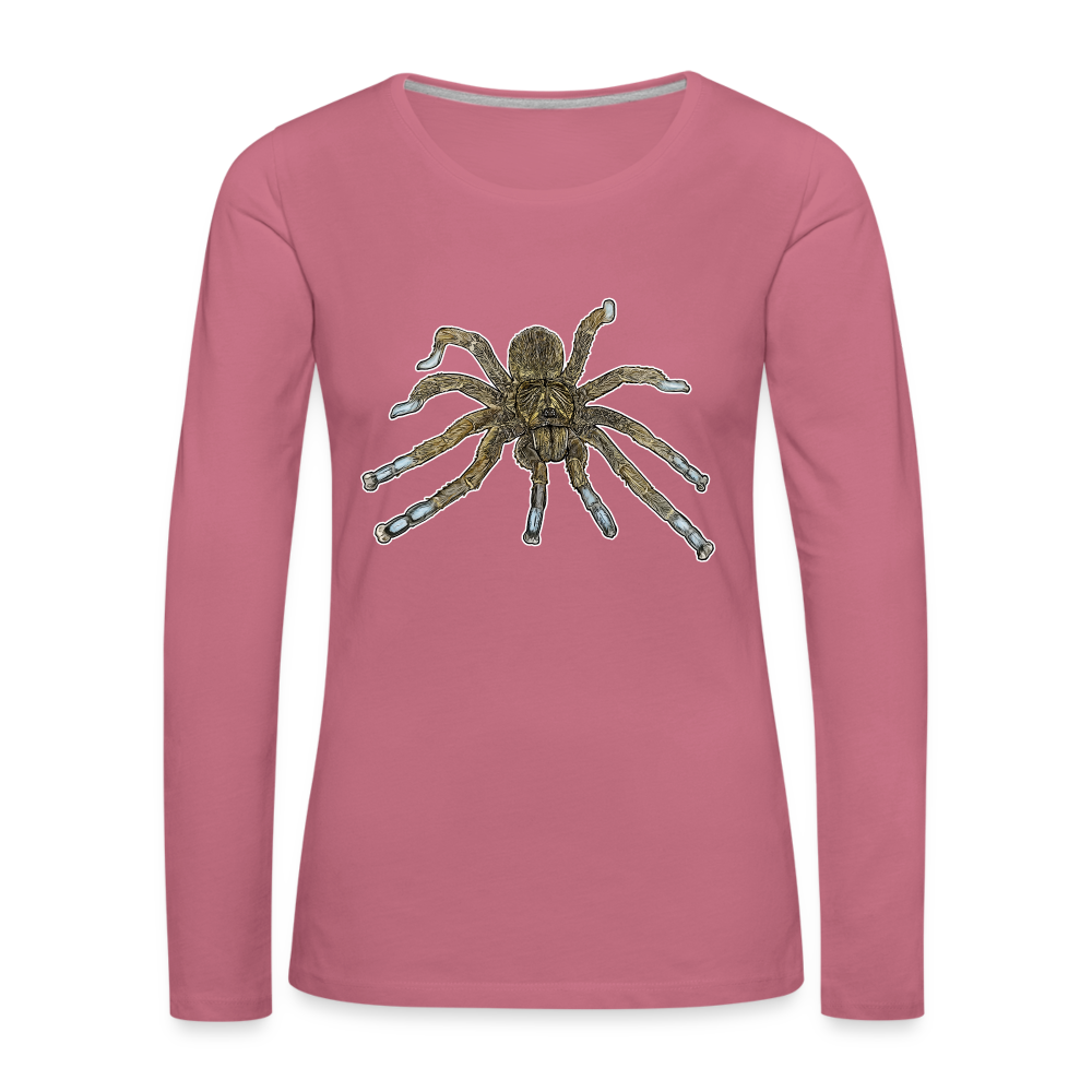 Frauen Longsleeve Idiothele mira - Malve