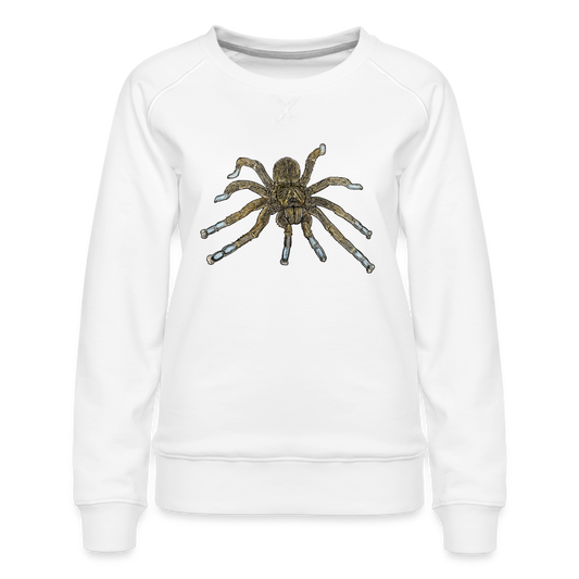 Frauen Pullover Idiothele mira - weiß