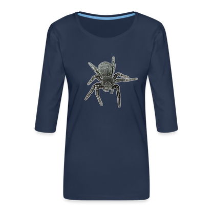 Frauen 3/4-Arm Shirt Eresus walckenaeri - Navy