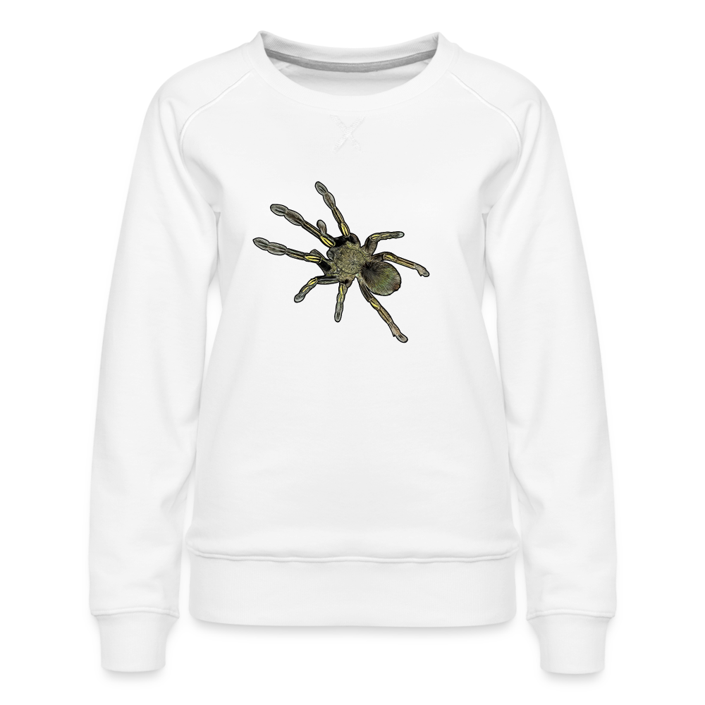 Frauen Pullover Ephebopus murinus - weiß