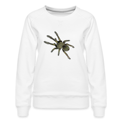 Frauen Pullover Ephebopus murinus - weiß