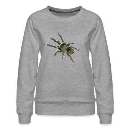 Frauen Pullover Ephebopus murinus - Grau meliert