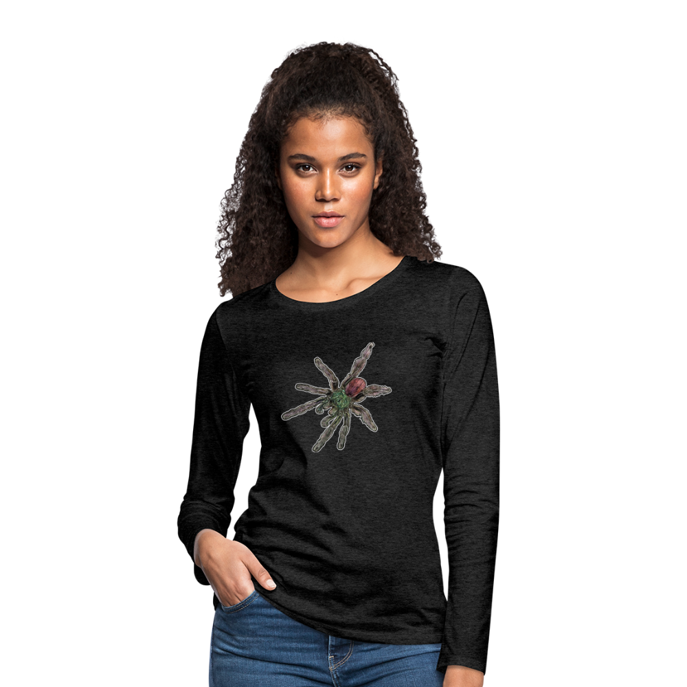 Frauen Longsleeve caribena versicolor - Anthrazit