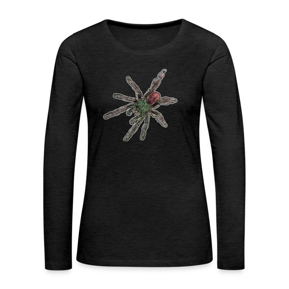 Frauen Longsleeve caribena versicolor - Anthrazit