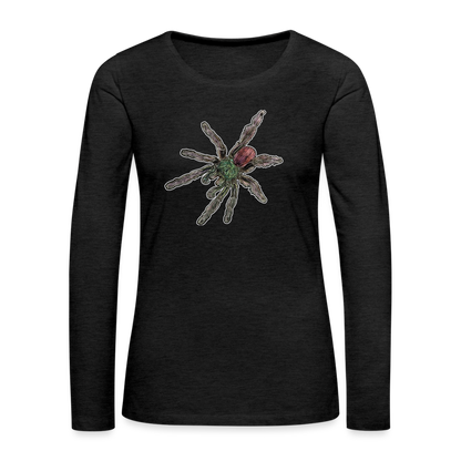 Frauen Longsleeve caribena versicolor - Anthrazit