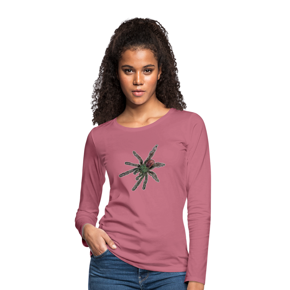 Frauen Longsleeve caribena versicolor - Malve