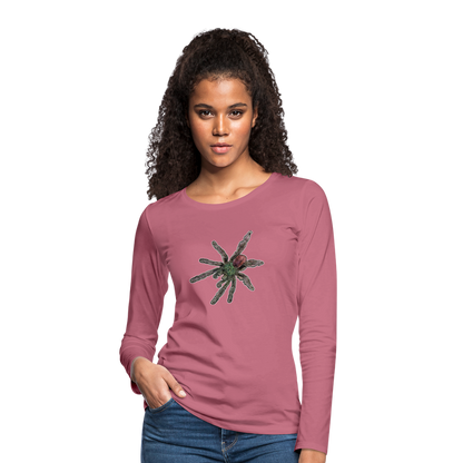 Frauen Longsleeve caribena versicolor - Malve