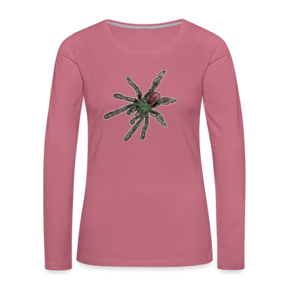 Frauen Longsleeve caribena versicolor - Malve