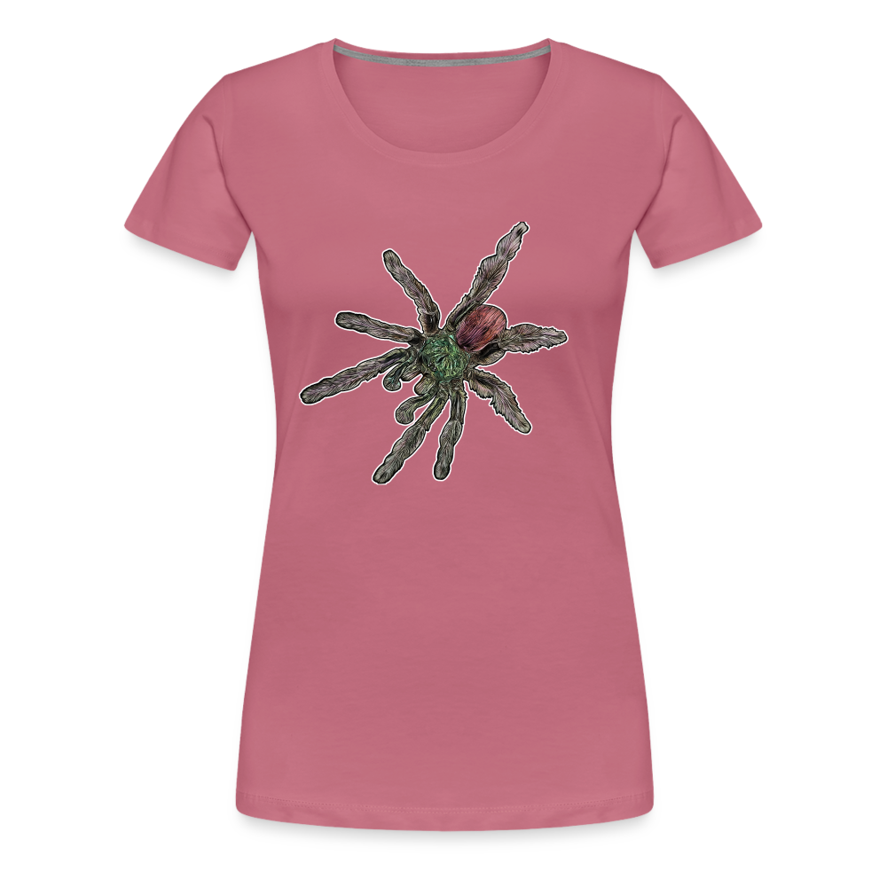 Frauen Basic T-Shirt Caribena versicolor - Malve