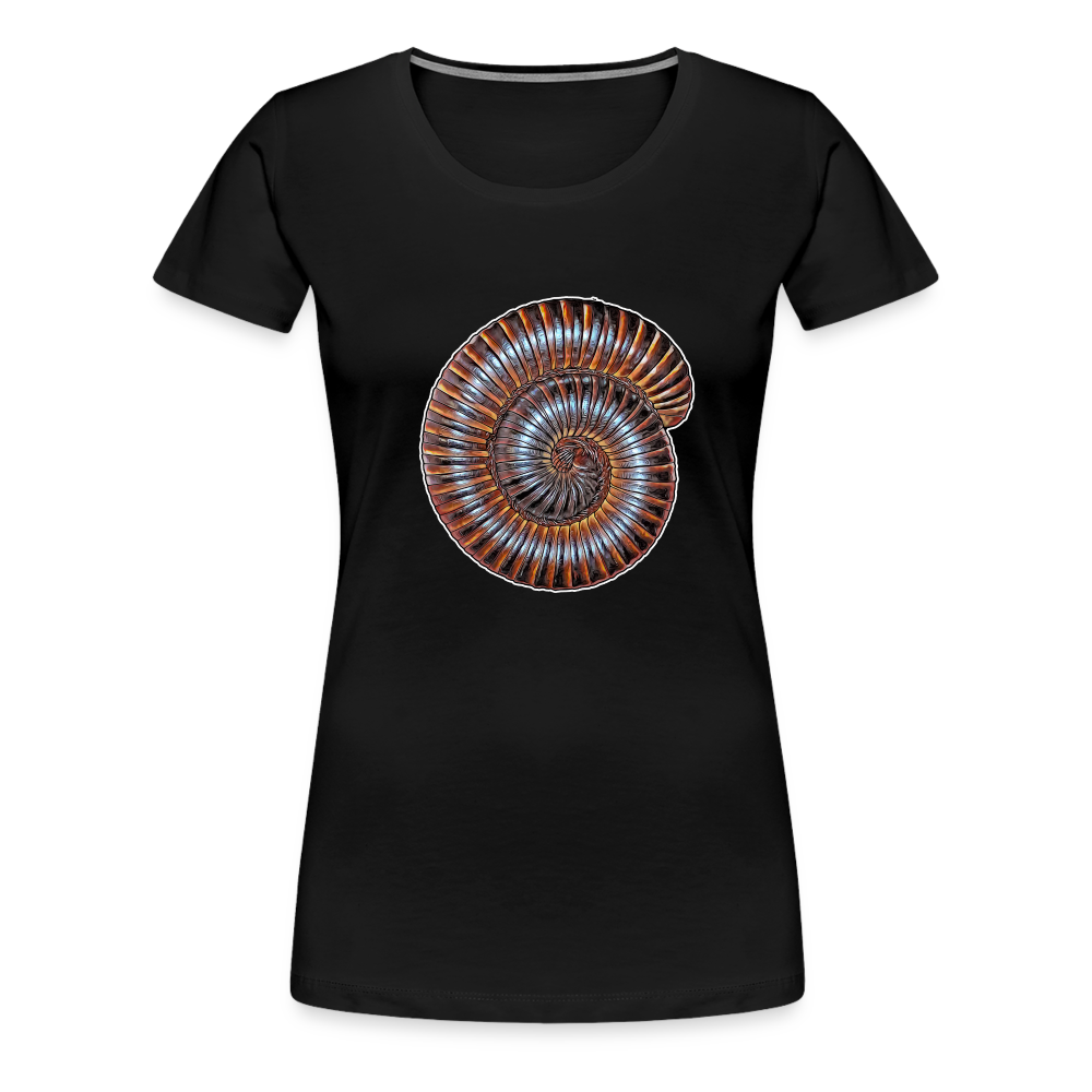 Frauen Basic T-Shirt Archispirostreptus gigas - Schwarz