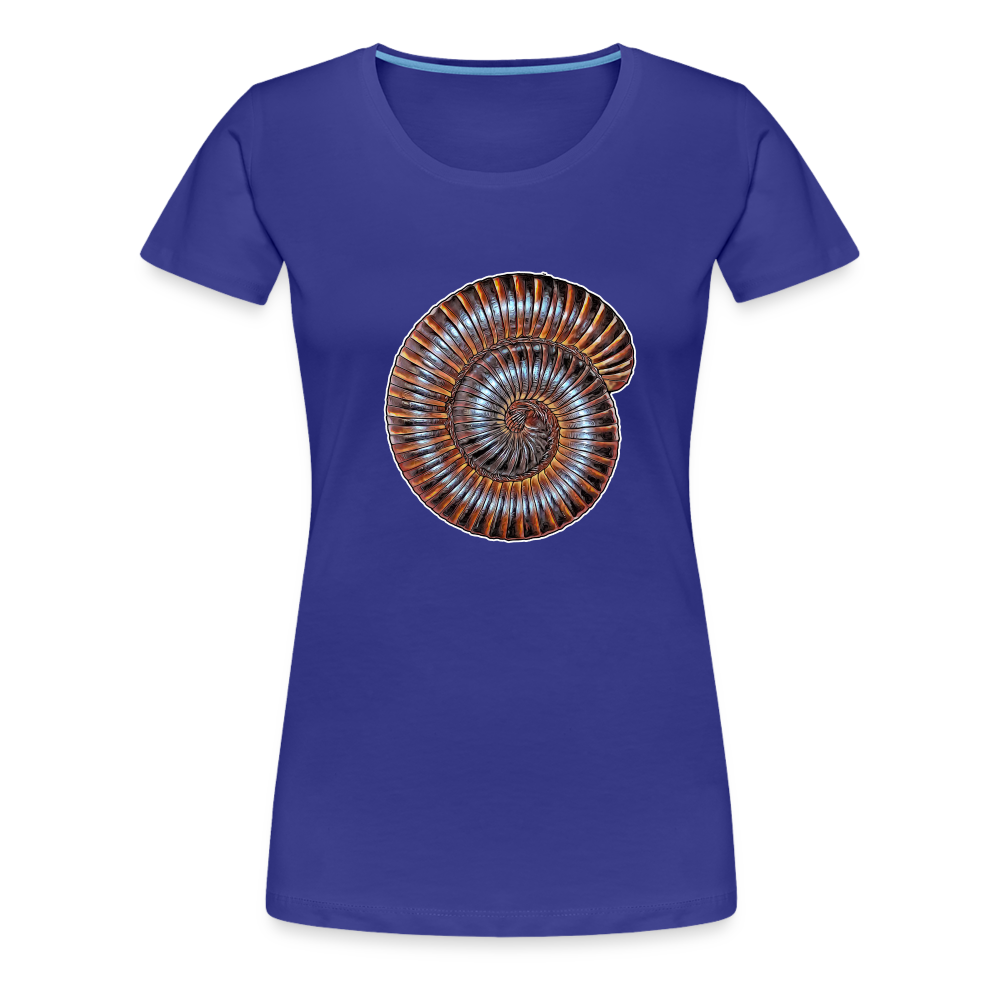 Frauen Basic T-Shirt Archispirostreptus gigas - Königsblau