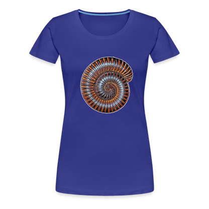 Frauen Basic T-Shirt Archispirostreptus gigas - Königsblau