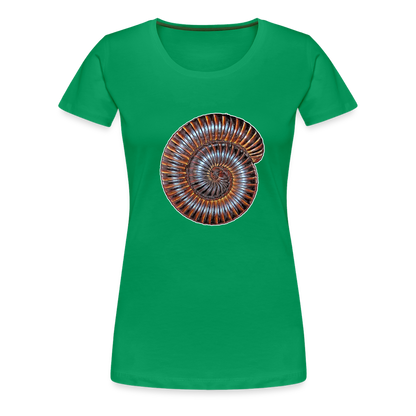 Frauen Basic T-Shirt Archispirostreptus gigas - Kelly Green