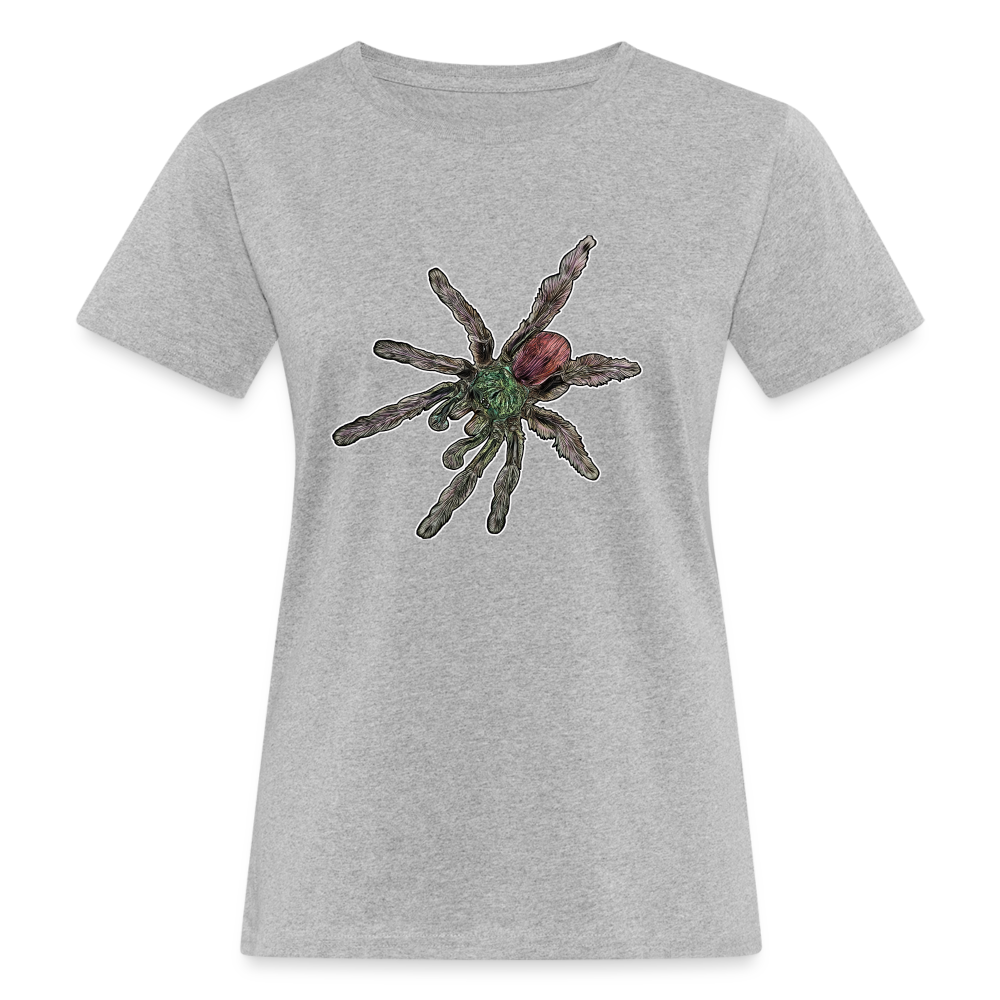 Frauen Bio-T-Shirt Caribena versicolor - Grau meliert