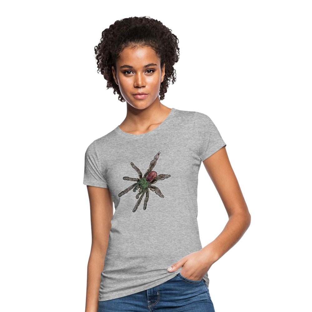 Frauen Bio-T-Shirt Caribena versicolor - Grau meliert