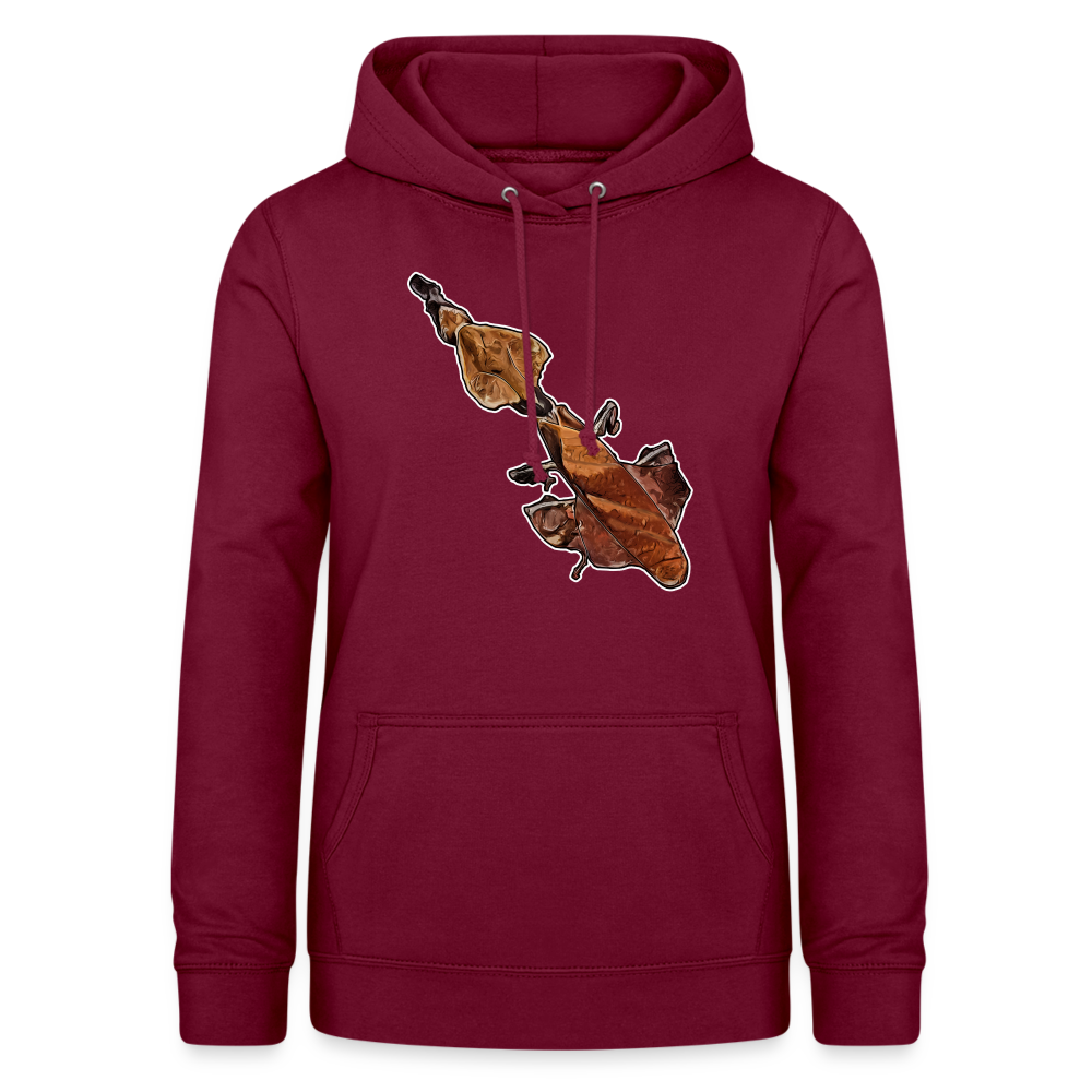 Frauen Freizeit-Hoodie Phyllocrania paradoxa female - Bordeaux