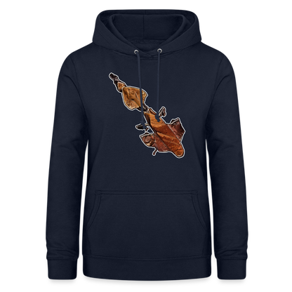 Frauen Freizeit-Hoodie Phyllocrania paradoxa female - Navy