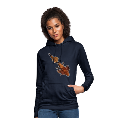 Frauen Freizeit-Hoodie Phyllocrania paradoxa female - Navy
