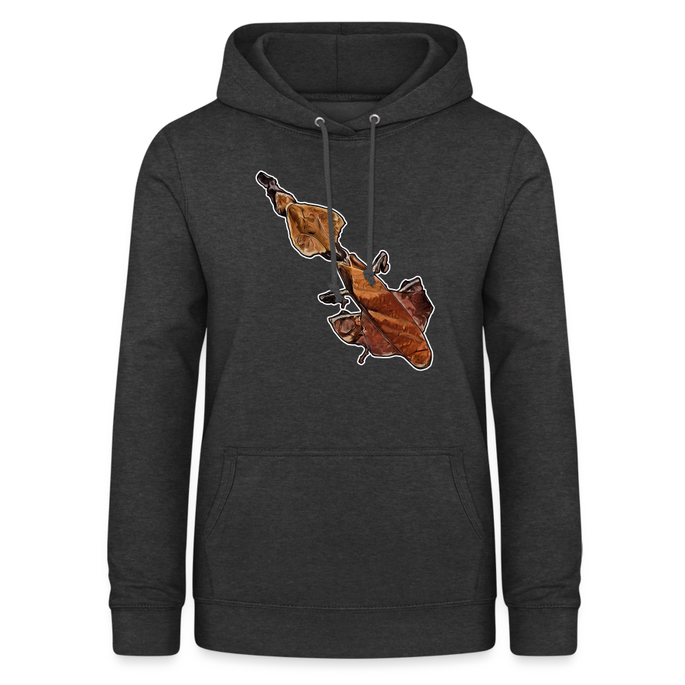 Frauen Freizeit-Hoodie Phyllocrania paradoxa female - Anthrazit