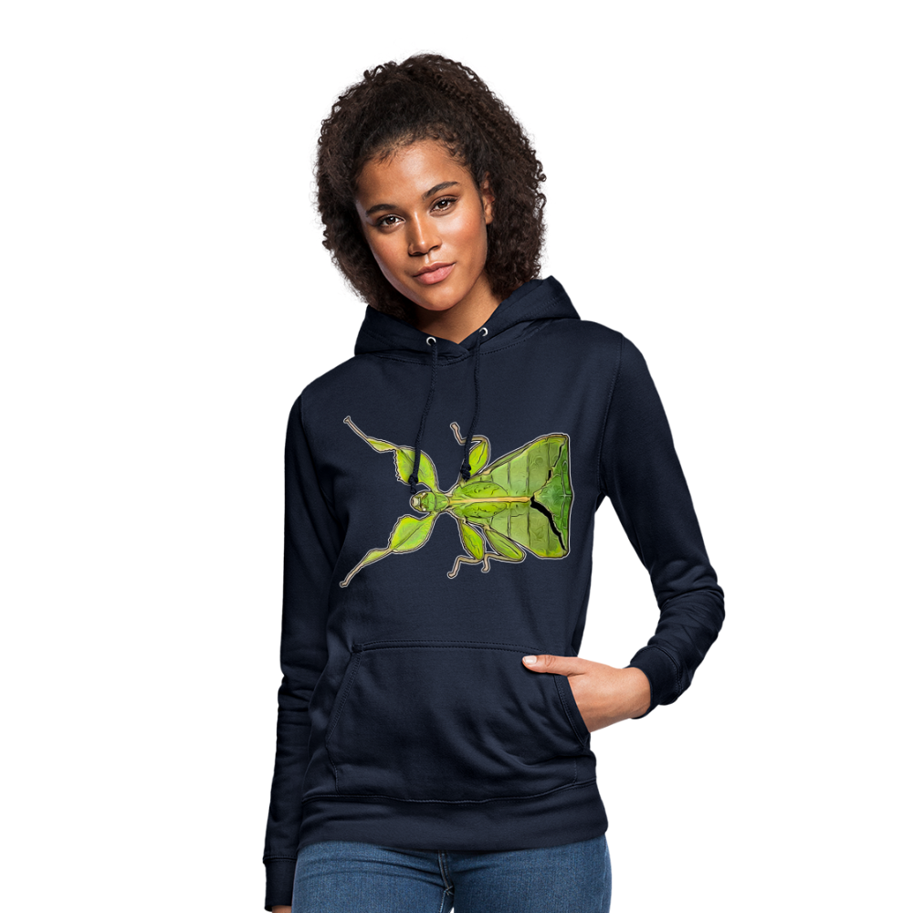 Frauen Freizeit-Hoodie Phyllium philippinicum female - Navy