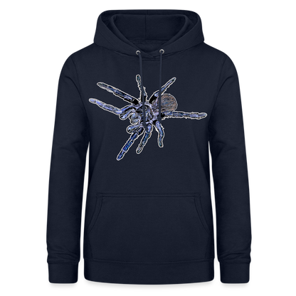 Frauen Freizeit-Hoodie Pterinopelma sazimai - Navy