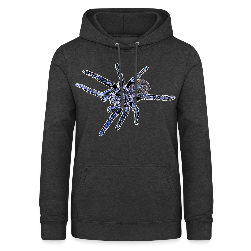 Frauen Freizeit-Hoodie Pterinopelma sazimai - Anthrazit