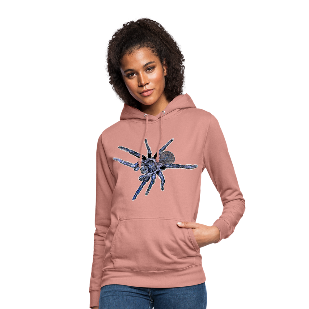 Frauen Freizeit-Hoodie Pterinopelma sazimai - Altrosa