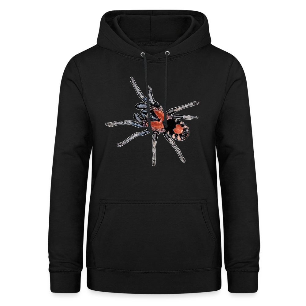 Frauen Freizeit-Hoodie Cyriocosmus elegans - Schwarz