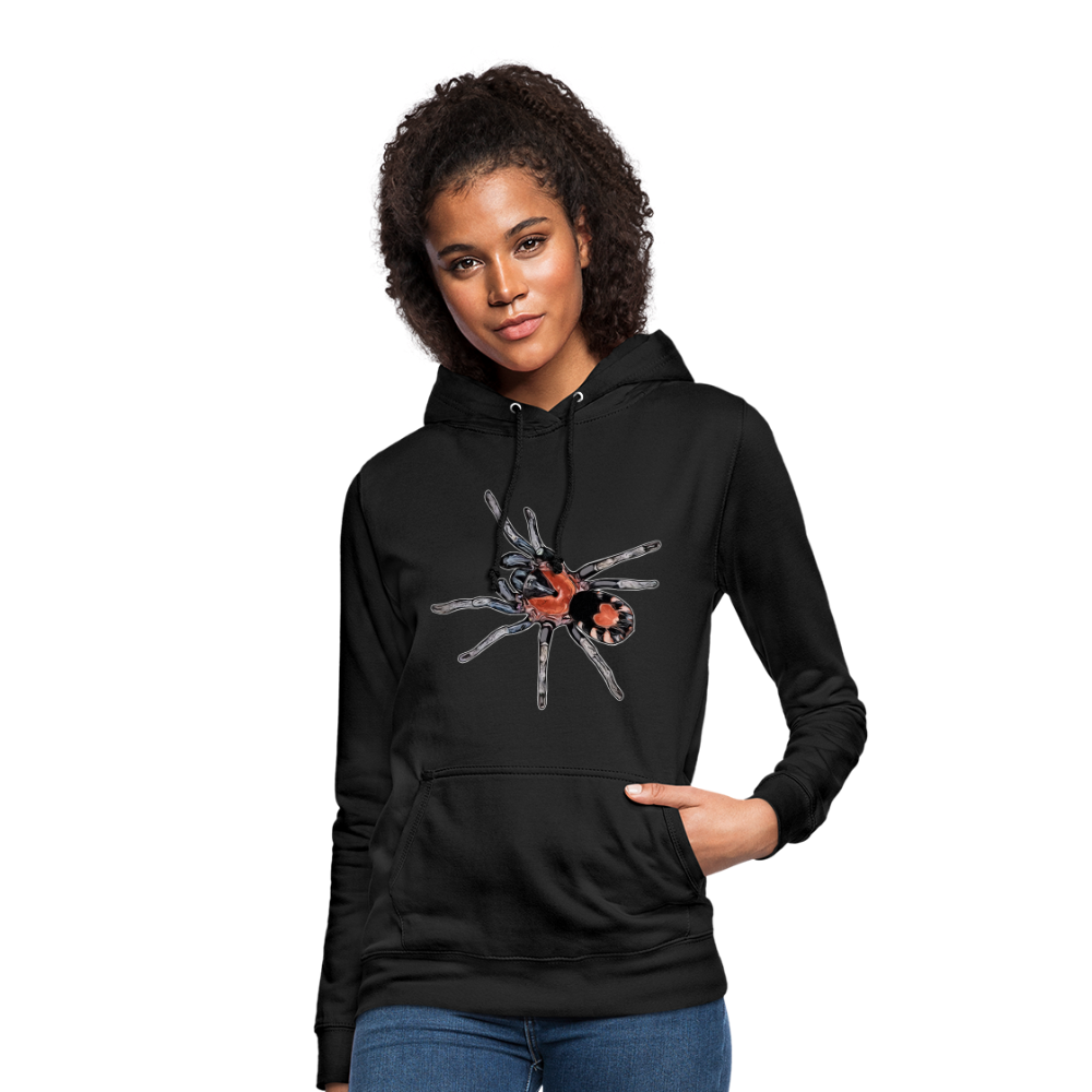 Frauen Freizeit-Hoodie Cyriocosmus elegans - Schwarz