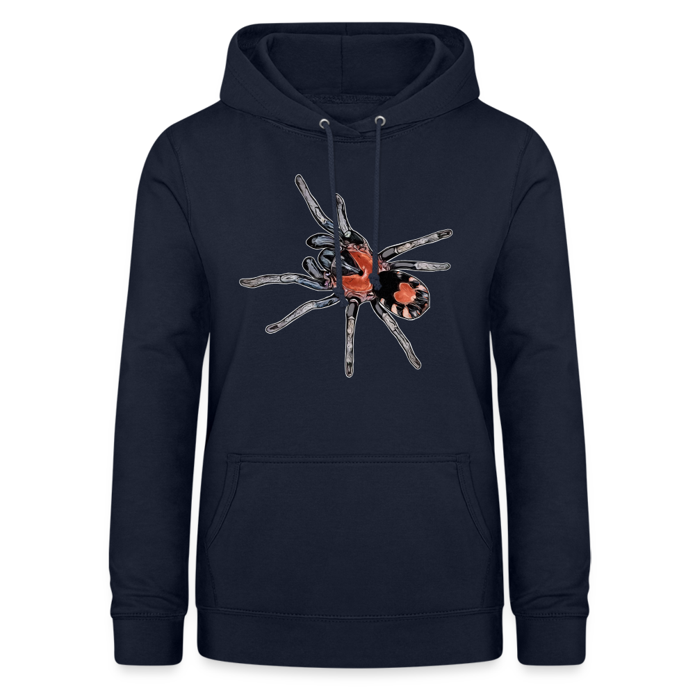 Frauen Freizeit-Hoodie Cyriocosmus elegans - Navy