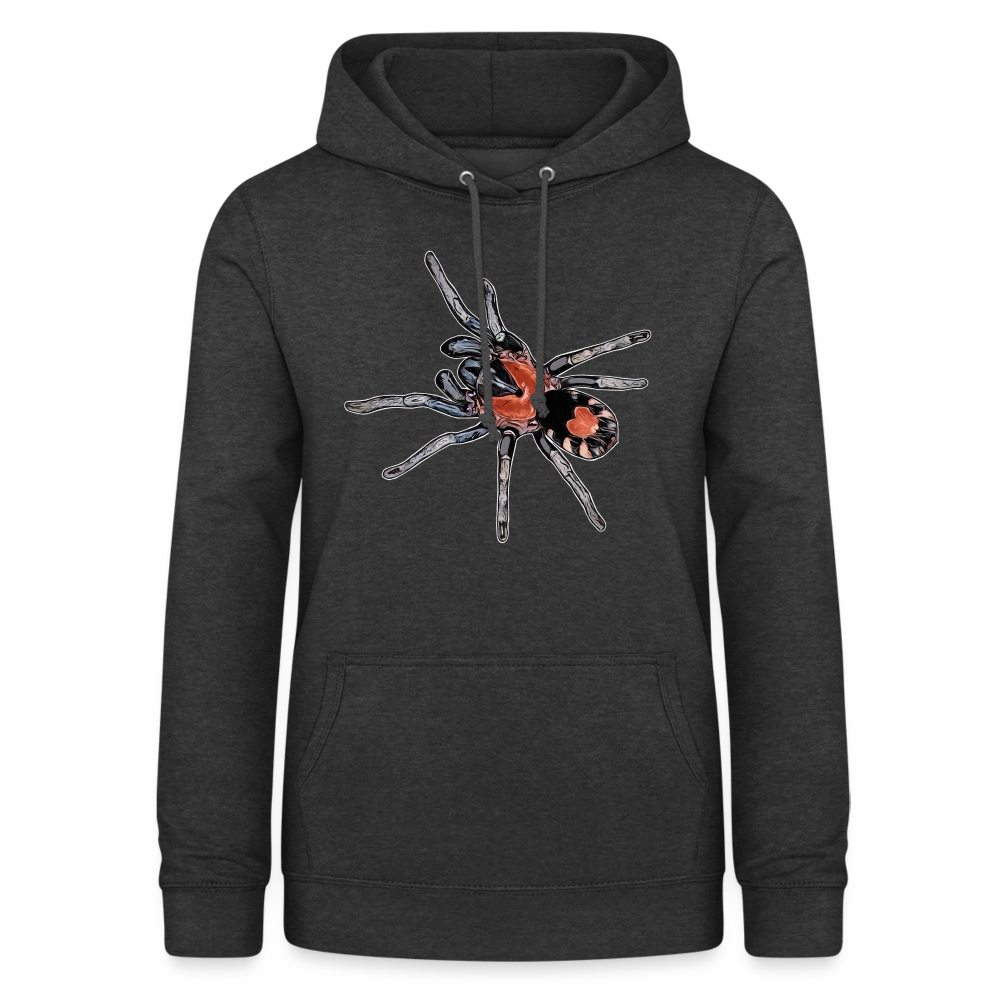 Frauen Freizeit-Hoodie Cyriocosmus elegans - Anthrazit