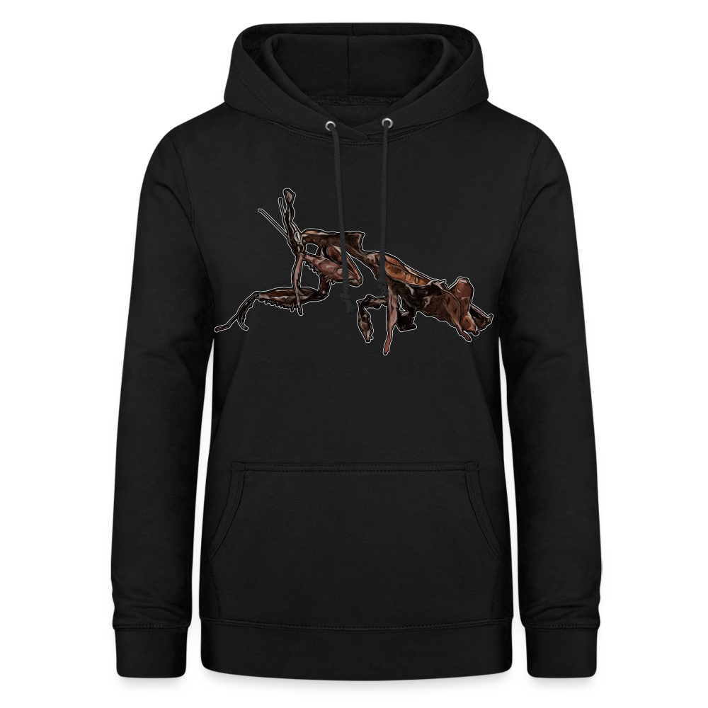 Frauen Freizeit-Hoodie Phyllocrania paradoxa female 2 - Schwarz