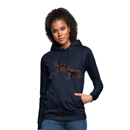 Frauen Freizeit-Hoodie Phyllocrania paradoxa female 2 - Navy
