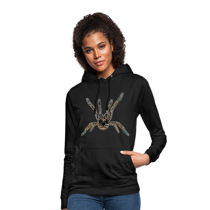 Frauen Freizeit-Hoodie Pterinochilus murinus tcf - Schwarz