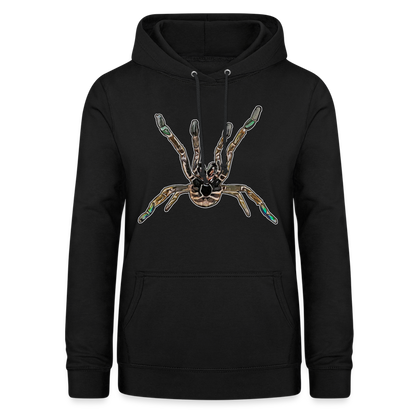 Frauen Freizeit-Hoodie Pterinochilus murinus tcf - Schwarz