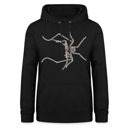 Frauen Freizeit-Hoodie Euphrynichus bacillifer - Schwarz