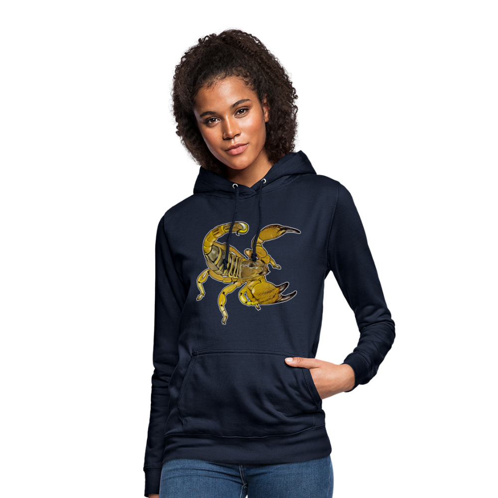 Frauen Freizeit-Hoodie Scorpio maurus palmatus - Navy