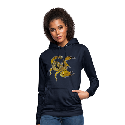 Frauen Freizeit-Hoodie Scorpio maurus palmatus - Navy
