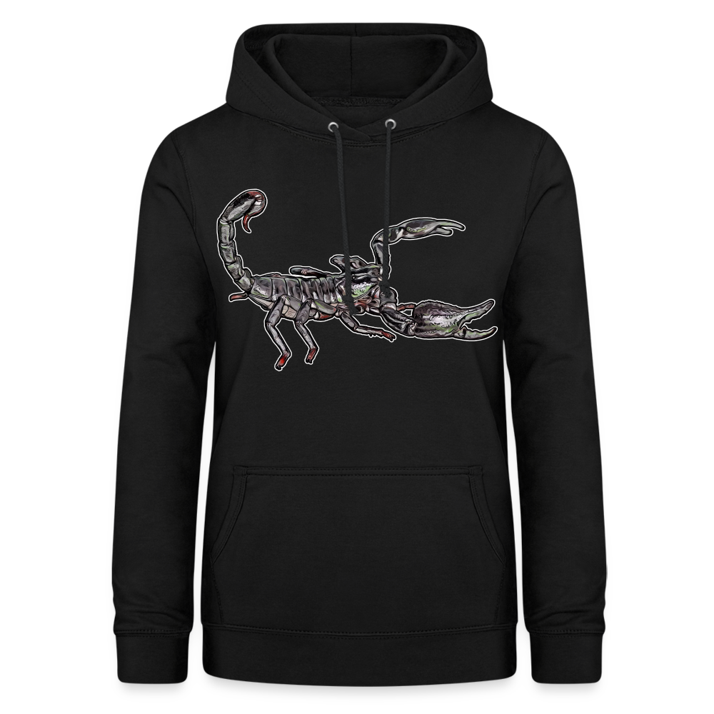 Frauen Freizeit-Hoodie Heterometrus silenus - Schwarz
