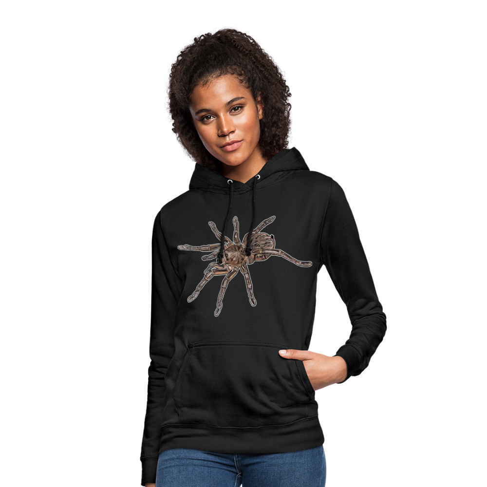 Frauen Freizeit-Hoodie Theraphosa stirmi juvenile - Schwarz