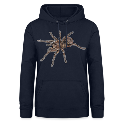 Frauen Freizeit-Hoodie Theraphosa stirmi juvenile - Navy